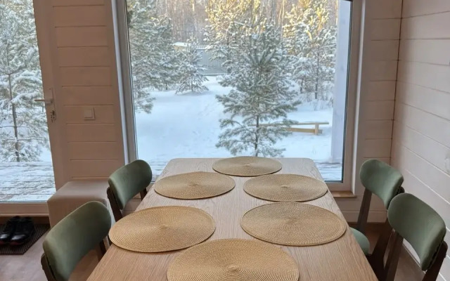 Частный дом в лесу