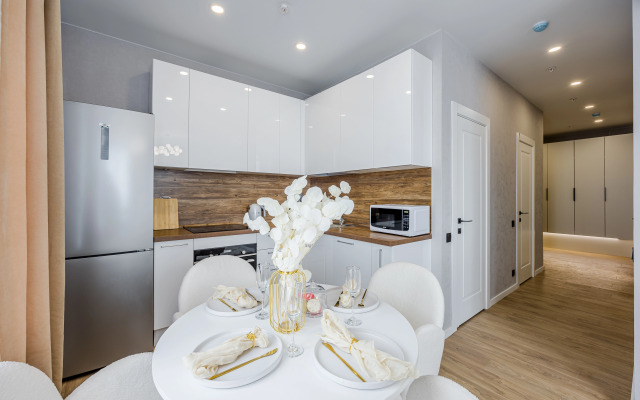 Квартира Стильная 2-к. квартира, 64 м², 3 кровати