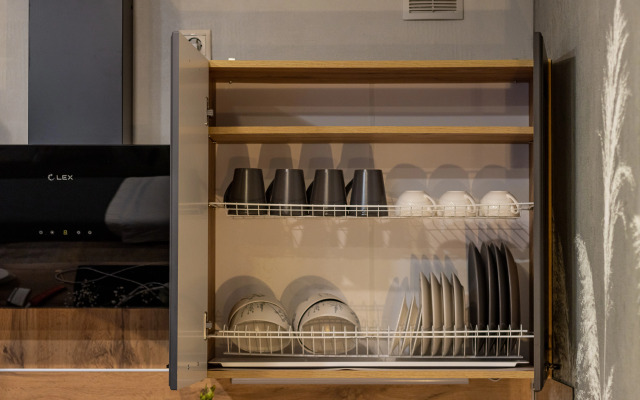 Квартира Ютно Колосья с качелью на балконе и видом на сосны в Зеленогорске