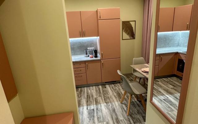 Апартаменты двухкомнатные делюкс с одной спальней