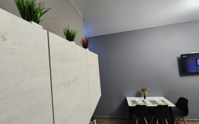 Квартира cтудия в стиле лофт в историческом здании