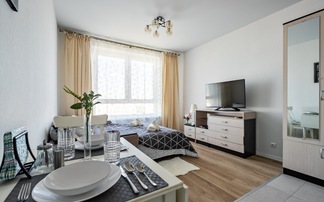 Otlichnaya Studiya Na 26 Etazhe Apartments