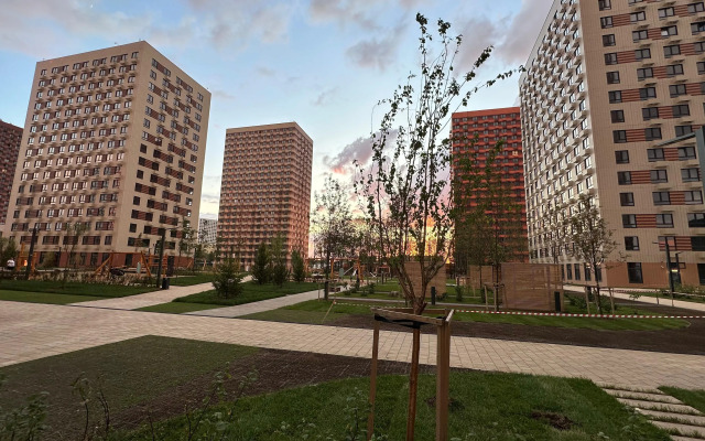 Апартаменты Истоман Студия вид на пруд