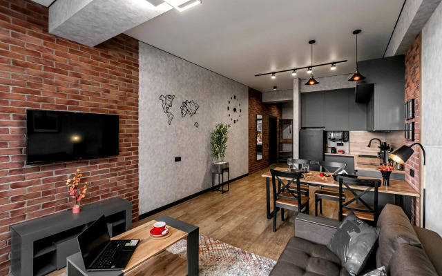 Квартира Дизайнерская Лофт в элитном районе