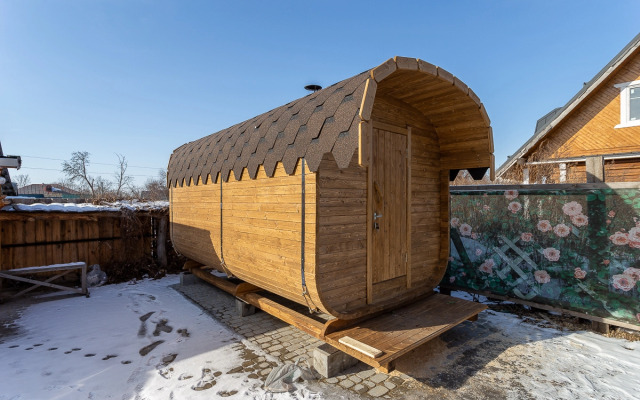 Частный дом с русской печью и баней