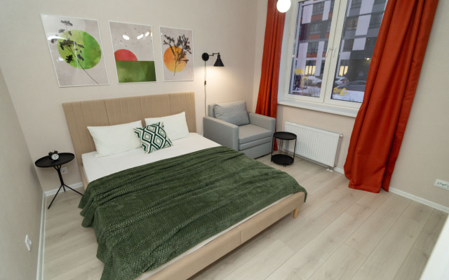 Апартаменты Тетра — трехкомнатные в центре