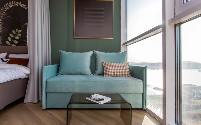 Апартаменты с современным ремонтом и потрясающим видом