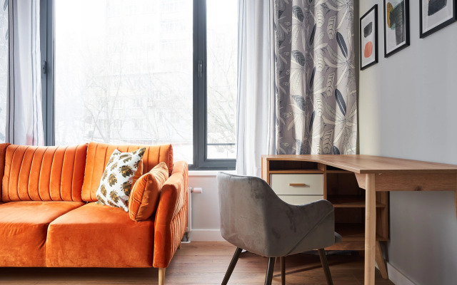 Квартира с двумя спальнями Новоданиловская 8