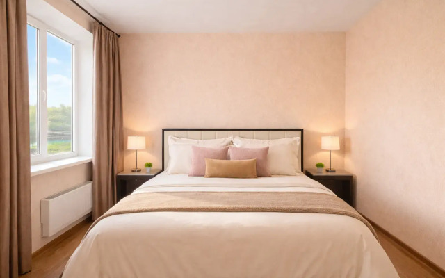 Квартира просторная светлая 2-комнатная (60 м²) с современным ремонтом