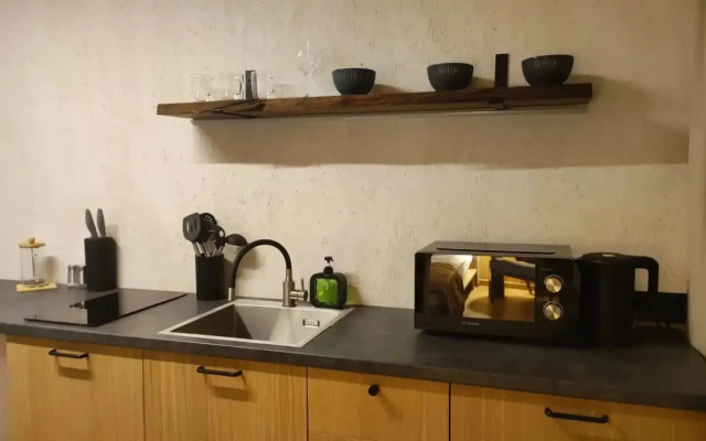 Коттедж Экоранчо Лодж-студия с панорамной ванной и сауной