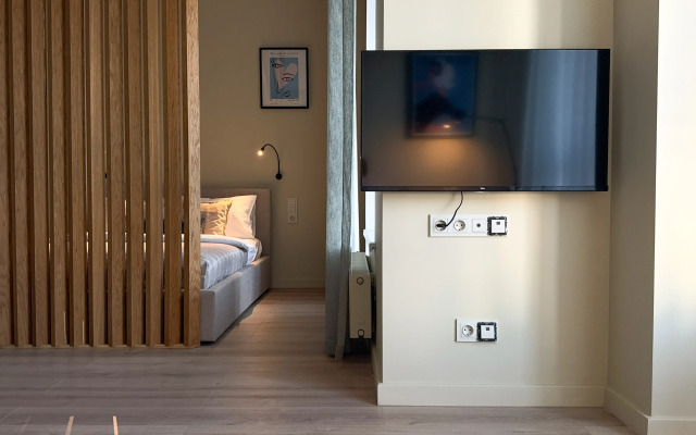 Апартаменты Viva в Центре у Набережной с Балконом