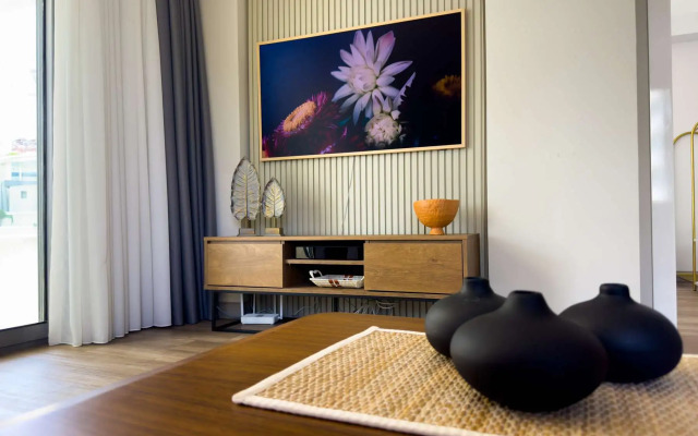 Апартаменты 2+1 Qoople Begonia в 20 метрах от моря