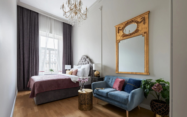 Апартаменты Minin Apartments с видом на Фонтанку 130 кв.м.