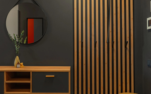 Квартира Стильная 3-комнтная в ярких оттенках