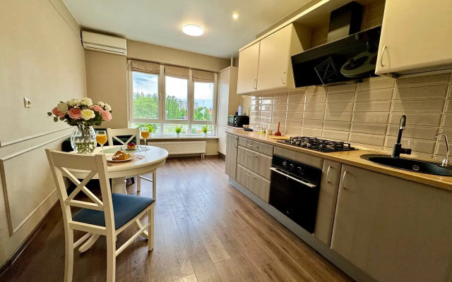 Квартира Букинг39 Однокомнатная с Видом на Реку