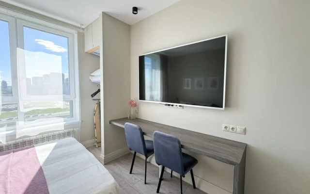 Апартаменты Уютная студия у метро Спартак