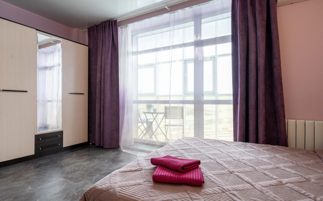 Квартира-студия с шикарным видом на Амур