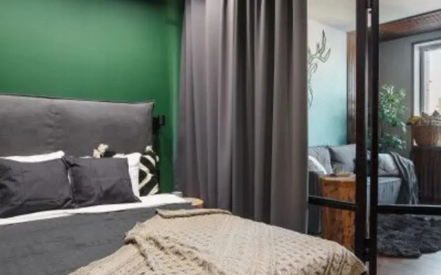 Квартира Лесная сказка - стильная с видом на город