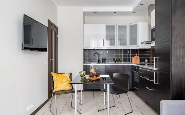 Квартира GetFlat Scarlet с Балконом Для 1-4 Гостей