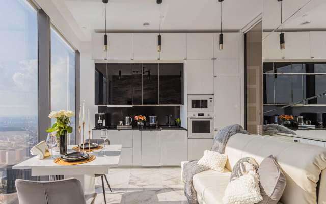 Апартаменты Двухкомнатные Видовые в Москва-Сити