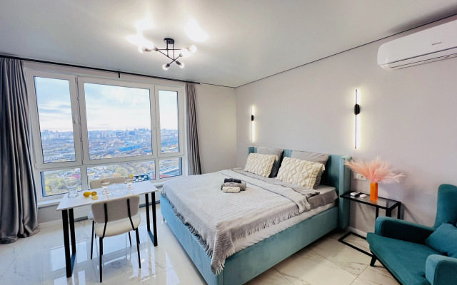 Квартира Панорамная на Закат на 33 Этаже