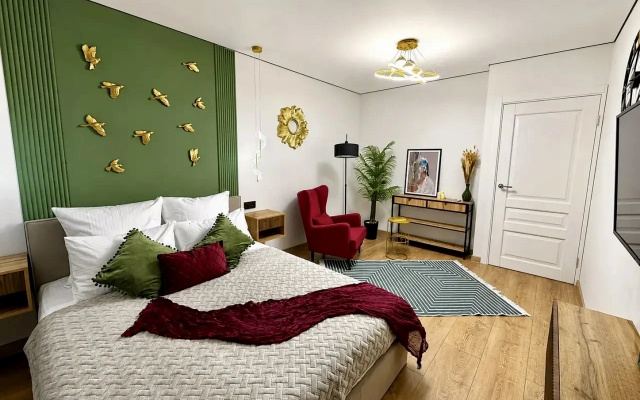 Квартира 1-к., 42 м² Изумрудная