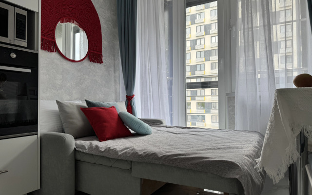 Povyshennoy komfortnosti s elementami russkogo stilya Flat