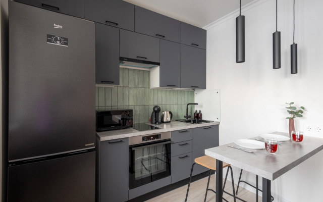 Квартира Студия серая