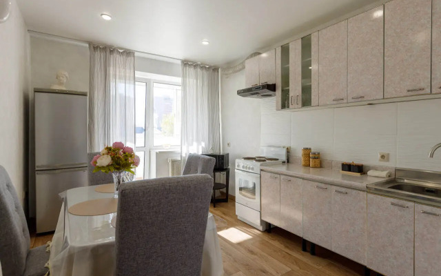 Квартира Уютная однокомнатная с видом на Храмовый Комплекс