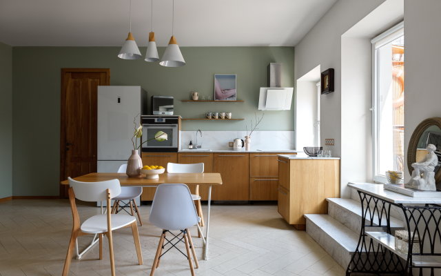 Апартаменты Gallery 130 кв.м с Террасой, Видом на Набережную Фонтанки и БДТ