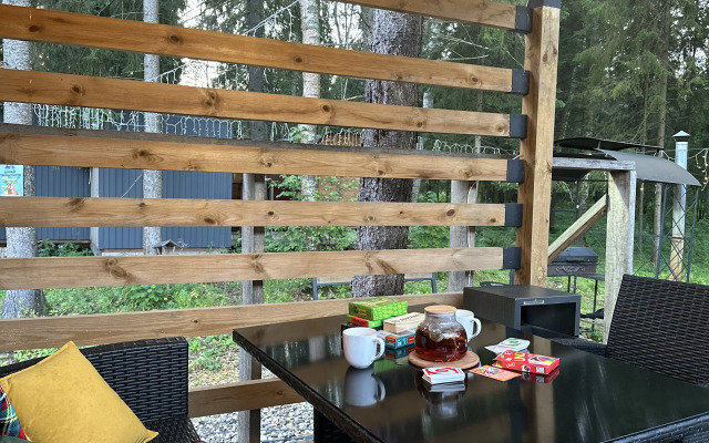 Частный Дом Модульный домик в лесу на Живописной улице