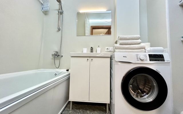 Апартаменты FSF В Географическом Центре с Дистанционным Заездом