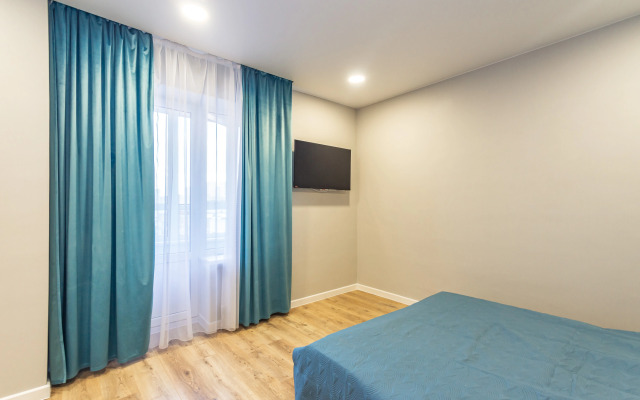 Квартира Студия Бирюза в доме бизнес-класса рядом с ЦГБ