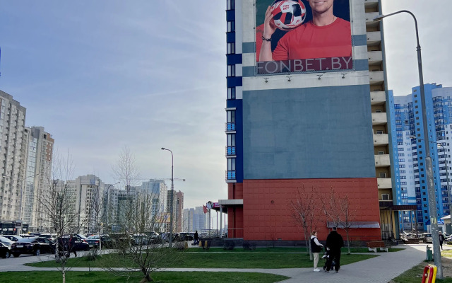 Dvukhkomnatnaya v Tsentre Minska na Sutki/nedeli/mesyatsy 2 Lodzhii Flat