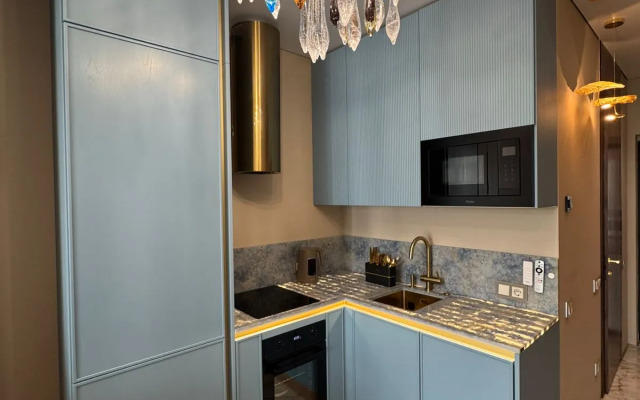 Апартаменты Высота 124 УК Атмосфера с видом на горы