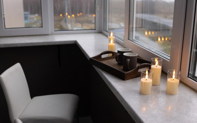 Квартира Уютная Студия с Видом на Закат