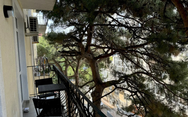 Квартира 382 с Балконом 7 Мин до Моря