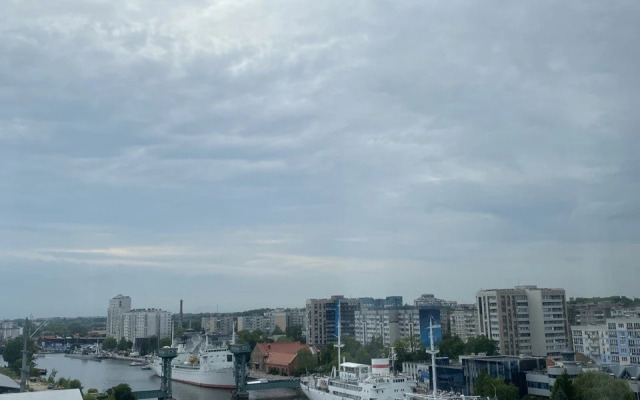 НаМореApartment's Квартира с видом на реку Преголь и музей