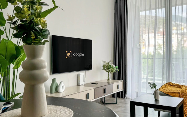 Апартаменты 1+1 Qoople Prive 11 рядом с морем