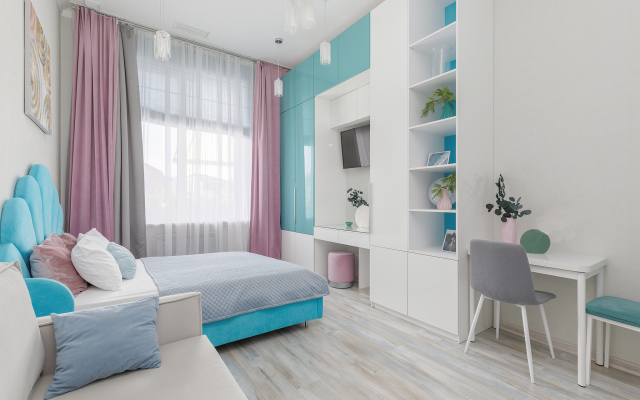 CHetyrekhmestnye Uluchshennye Studio Apartments