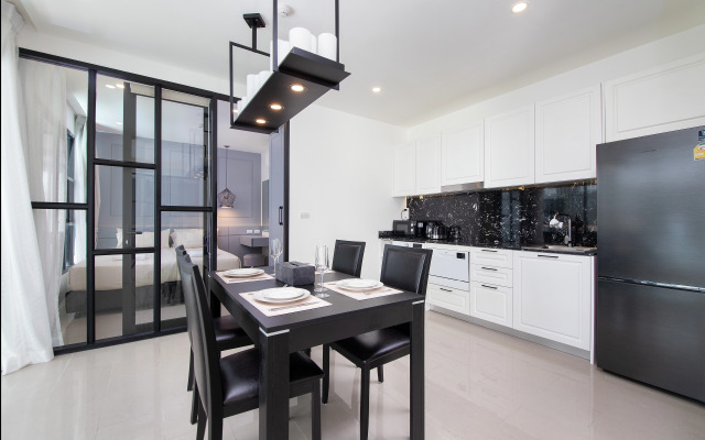 Апартаменты 2-комнатные Palmyrah 5 мин до пляжа Сурин PALM-C302