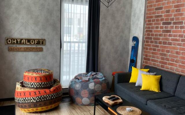 Апартаменты Охта Парк Ohta Loft Apartments с террасой