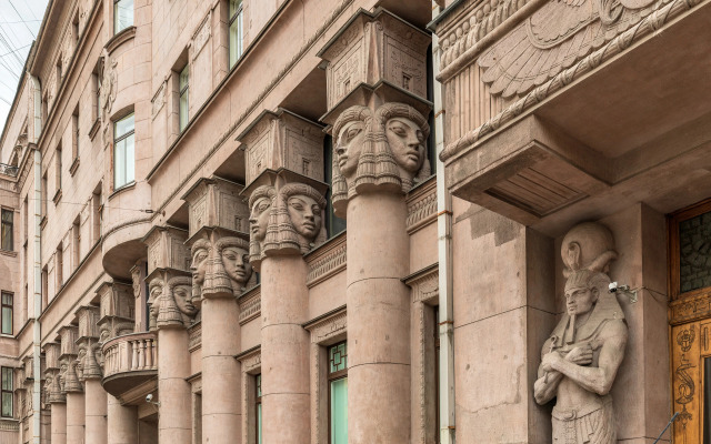 Квартира студия BookingSPB в Египетском Доме для троих