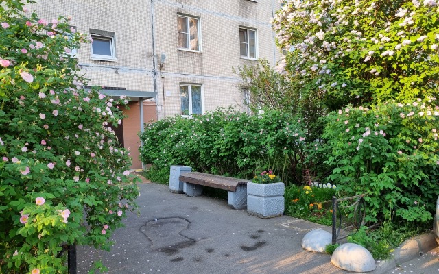 Dvukhkomnatnaya v tikhom rayone i blizko k metro Flat