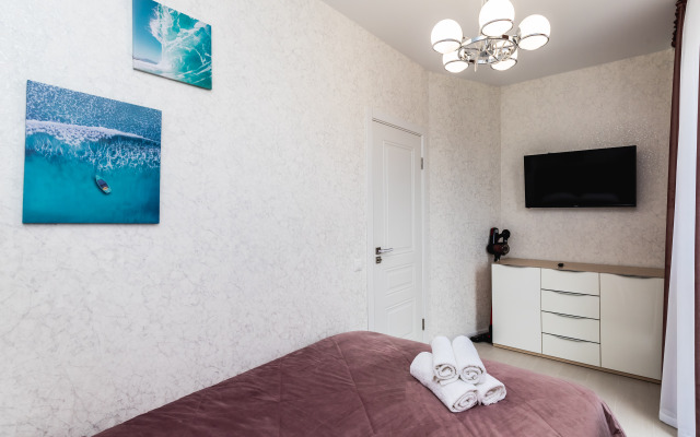 Abri Luxe v Sochi s vidom na more v ZHK Oktyabr'skij na Mamajke Apartments