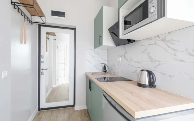 Apartments Svetlaya Studiya S Kukhney V Zhk Solntsevo Park