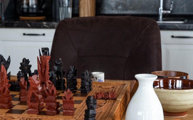 Шале с камином