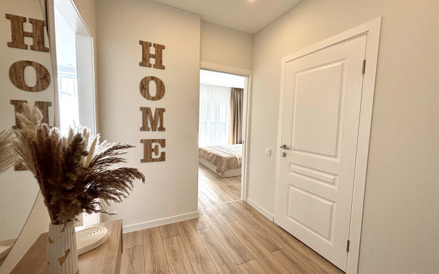 Квартира BestHome Евродвушка стильная светлая в центре города