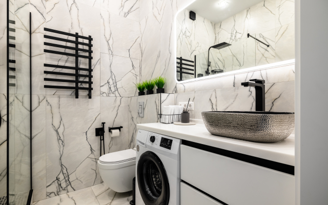 Апартаменты Grey Рядом С Парком И Сити