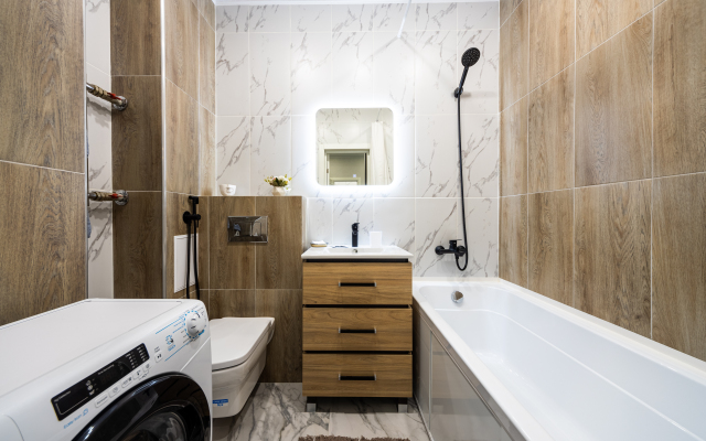 Komfortnye Dvukhkomnatnye Vozle Trts Planeta Apartments